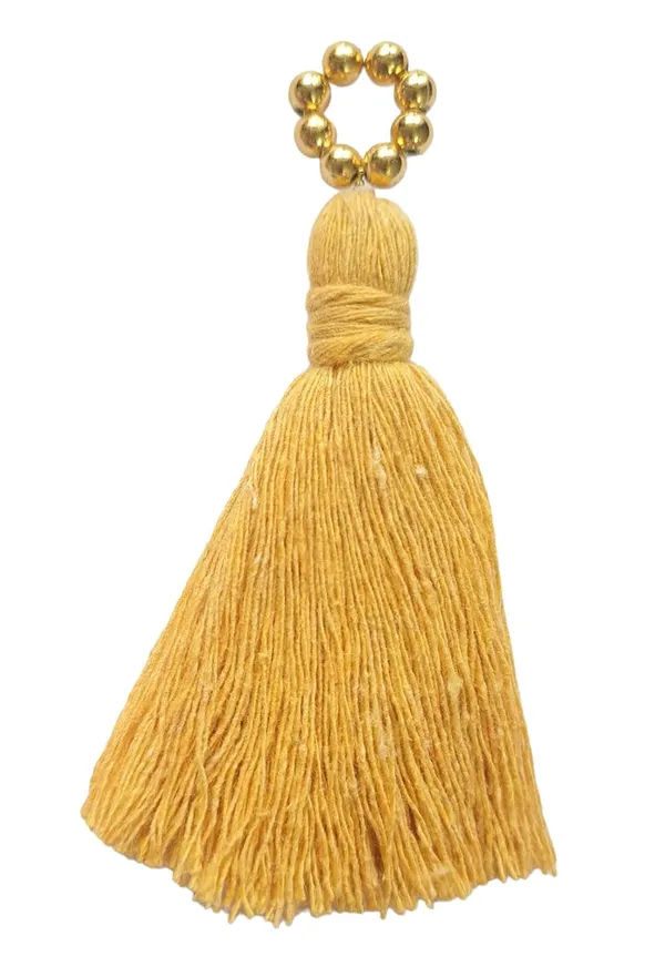 Mini_Cotton_Tassels_with_Golden_Pearls_for_Saree/Blouse/Dupatta/DIY/Decor,_Pack_of_10_(Mustard)