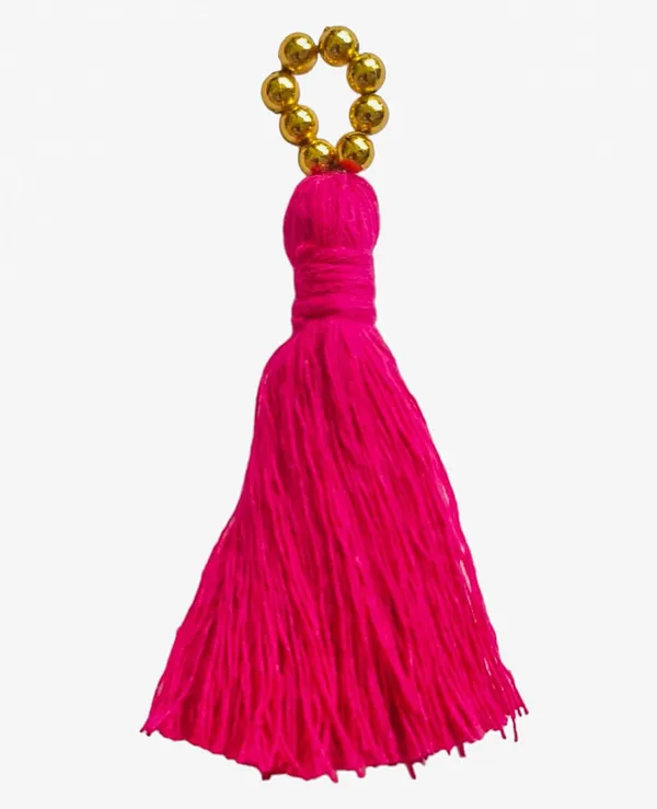 Mini_Cotton_Tassels_with_Golden_Pearls_for_Saree/Blouse/Dupatta/DIY/Decor,_Pack_of_10_(Dark_Pink)