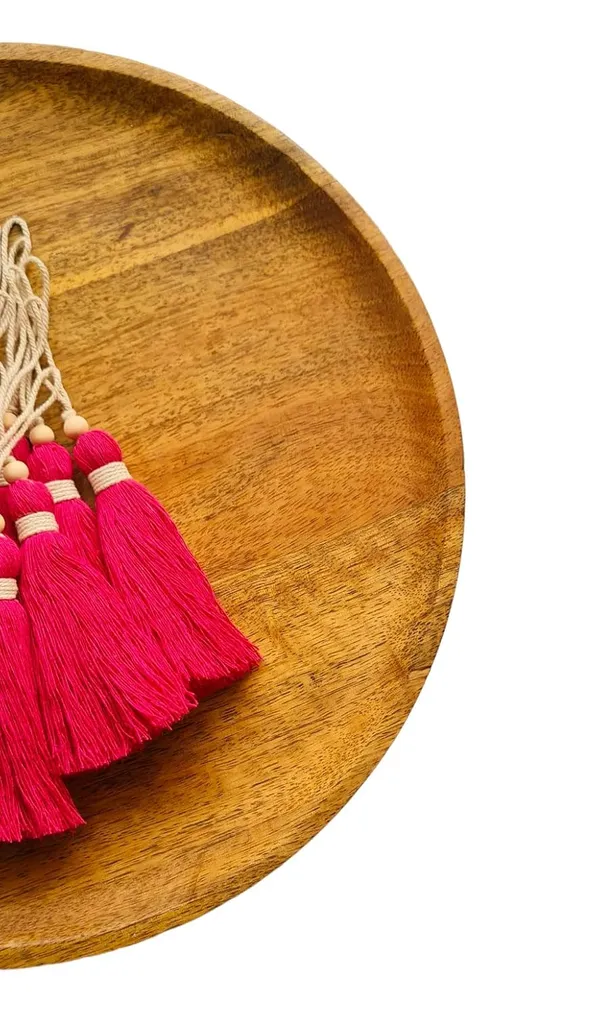 Dark_Pink_Long_Handmade_Cotton_Tassels_with_Wooden_Beads,_Pack_of_10_for_DIY_Wall_Crafts_and_Projects