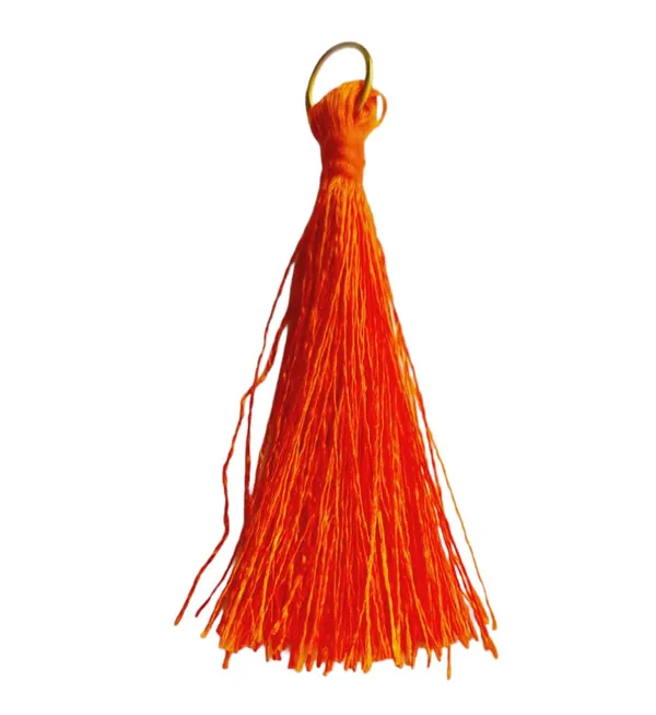 Orange_Short_Silk_Handmade_Tassels_With_metal_hook_,_Pack_Of_20