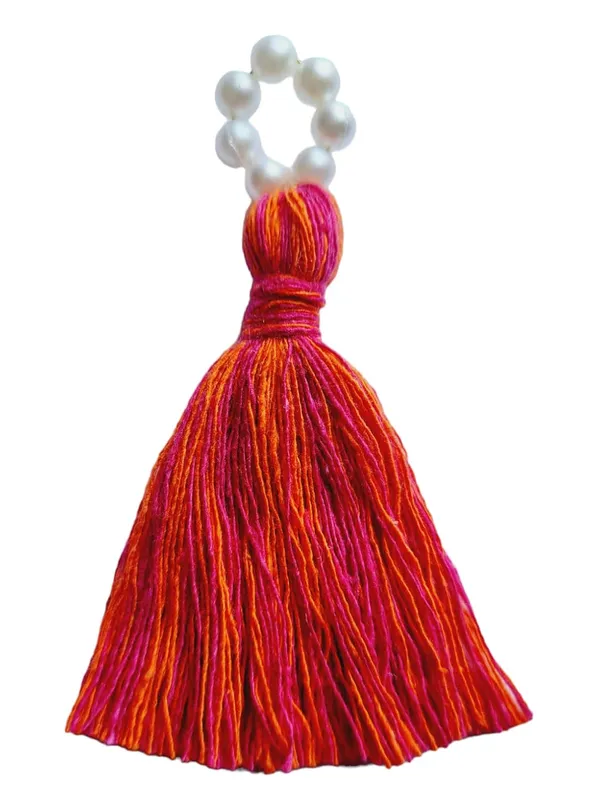 Mini_Cotton_Tassels_with_Pearls_for_Saree/Blouse/Dupatta/DIY/Decor,_Pack_of_10_(Mix-Dark_Pink_&_Orange)
