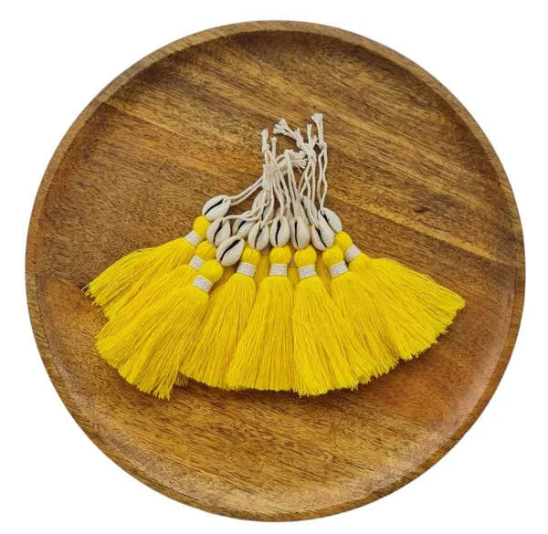 Long_Handmade_Cotton_Tassels_with_Cowrie_Shells_for_DIY_&_Crafts_Project,_Pack_of_10_(Bright_Yellow)