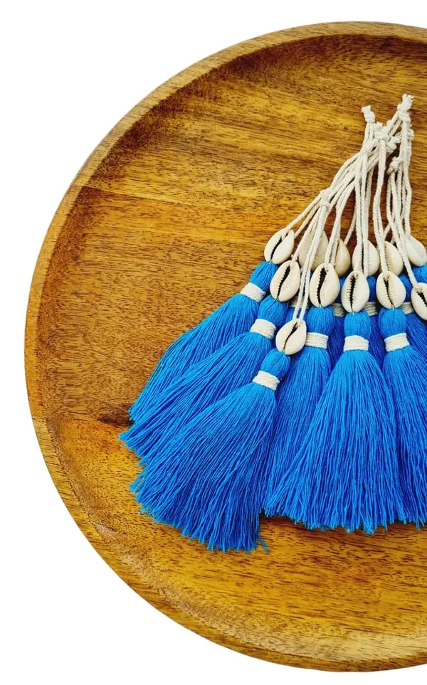 Long_Handmade_Cotton_Tassels_with_Cowrie_Shells_for_DIY_&_Crafts_Project,_Pack_of_10_(Firozi)