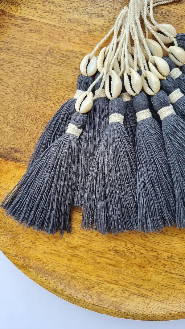 Long_Handmade_Cotton_Tassels_with_Cowrie_Shells_for_DIY_&_Crafts_Project,_Pack_of_10_(Dark_Grey)