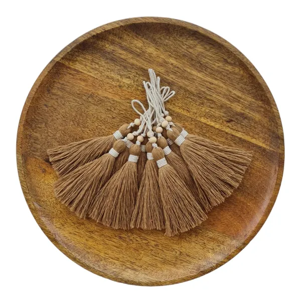 Dark_Beige_Long_Cotton_Handmade_Tassels_With_Wooden_Beads_,_Pack_Of_10