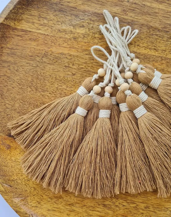 Dark_Beige_Long_Cotton_Handmade_Tassels_With_Wooden_Beads_,_Pack_Of_10