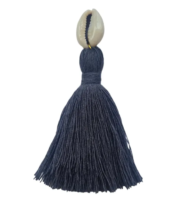 Dark_Grey_Mini_Cotton_Handmade_Tassels_With_Cowrie_Shells_,__Pack_Of_10