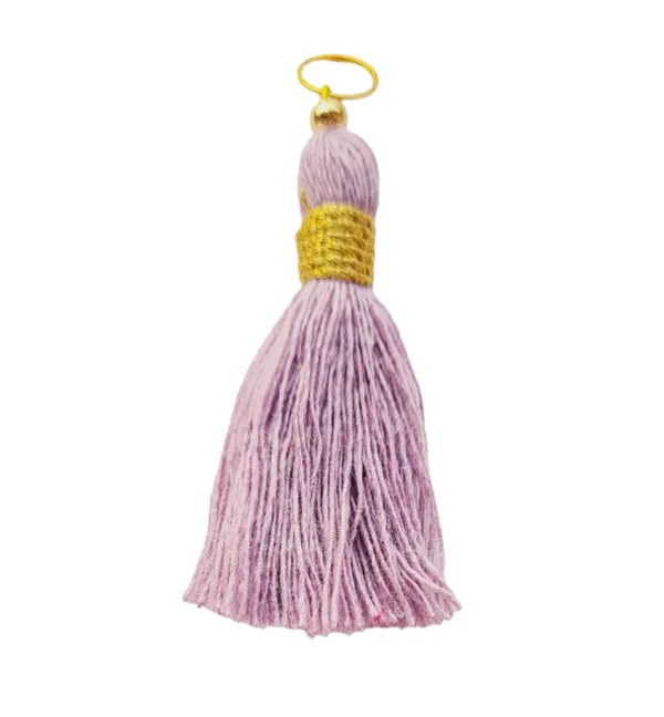 Micro_1.5_inch_Long_Cotton_Handmade_Tassels_for_Saree/Blouse/Dupatta/DIY/Decor_(Pack_of_12)_(Lavender)
