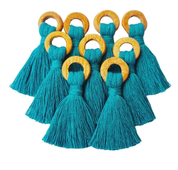 Aqua_Blue_Mini_Cotton_Handmade_Tassels_with_Wooden_Rings_,_Pack_Of_10