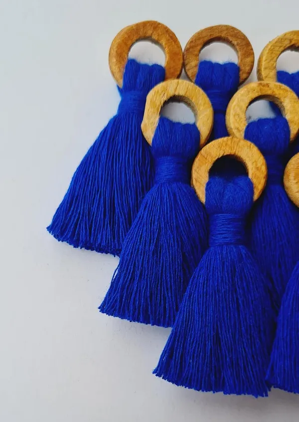 Royal_Blue_Mini_Cotton_Handmade_Tassels_with_Wooden_Rings_,_Pack_Of_10