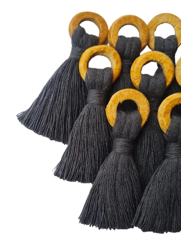 Dark_Grey_Mini_Cotton_Handmade_Tassels_with_Wooden_Rings_,_Pack_Of_10