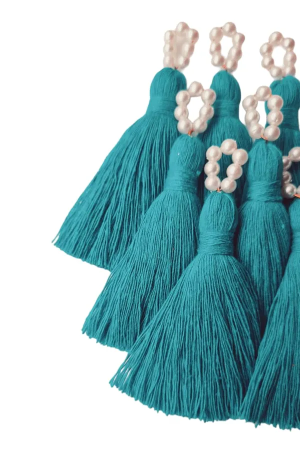 Mini_Cotton_Tassels_with_Pearls_for_Saree/Blouse/Dupatta/DIY/Decor,_Pack_of_10_(Aqua_Blue)