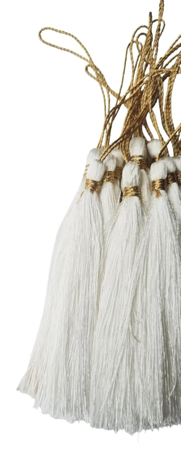 White_Silk_Handmade_Long_Tassels__for_DIY_Wall_Crafts_and_Projects_,Pack_Of_50