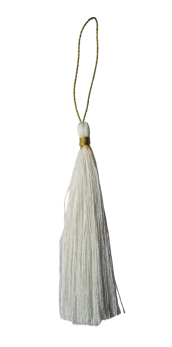 White_Silk_Handmade_Long_Tassels__for_DIY_Wall_Crafts_and_Projects_,Pack_Of_50