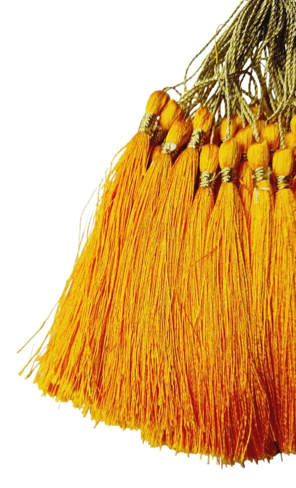 Mustard_Silk_Handmade_Long_Tassels__for_DIY_Wall_Crafts_and_Projects_,Pack_Of_50