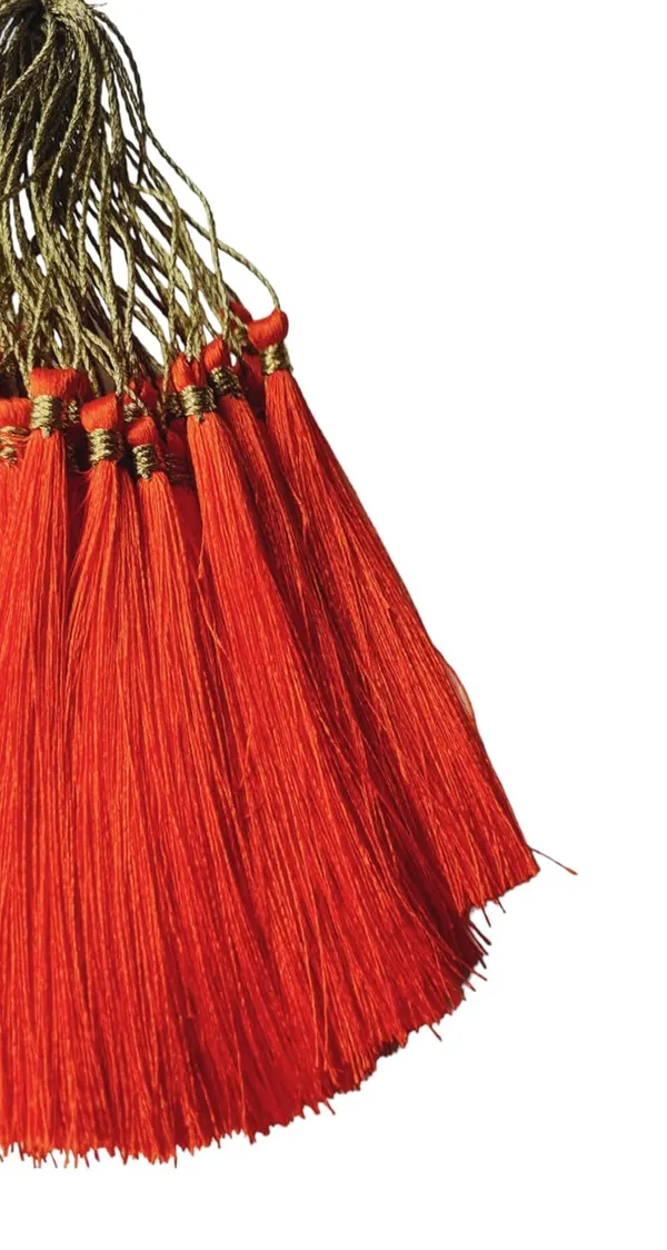 Orange_Silk_Handmade_Long_Tassels__for_DIY_Wall_Crafts_and_Projects_,Pack_Of_50