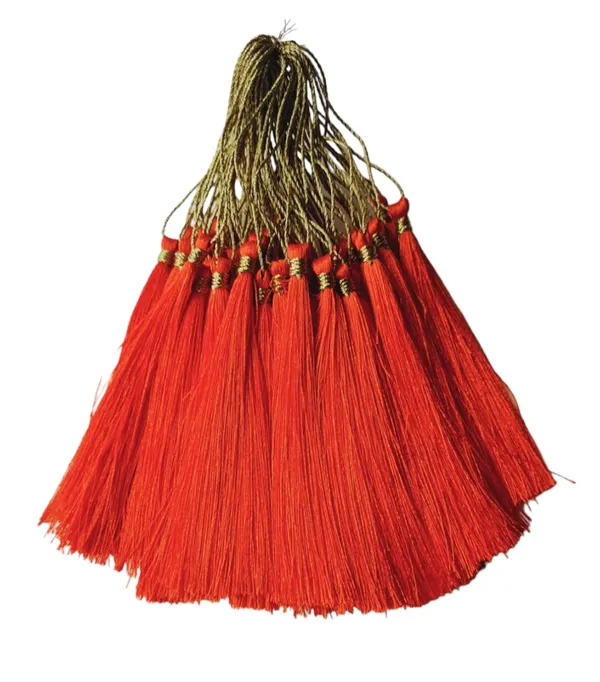 Orange_Silk_Handmade_Long_Tassels__for_DIY_Wall_Crafts_and_Projects_,Pack_Of_50