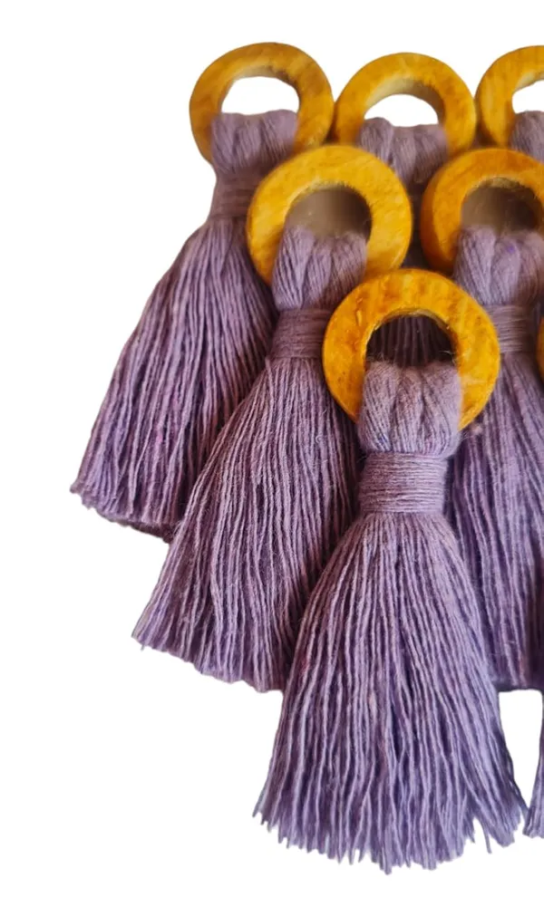 Lavender_Mini_Cotton_Handmade_Tassels_with_Wooden_Rings_,_Pack_Of_10