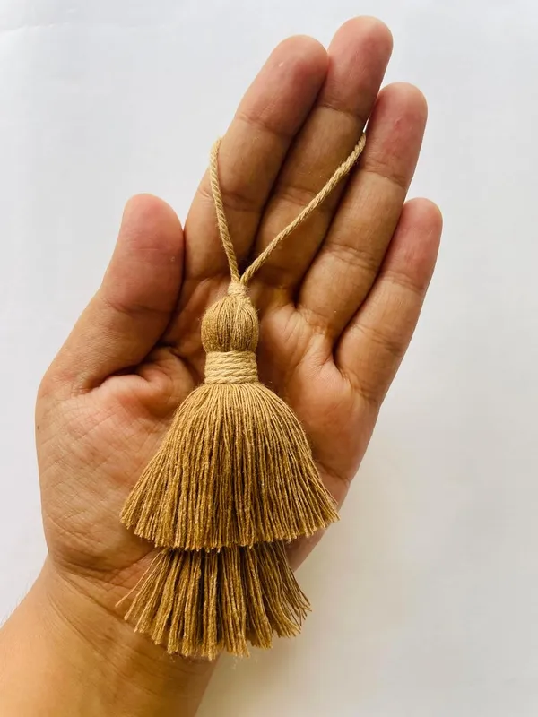 Plain_Long_Handmade_Two-Tier_Cotton_Tassels_(Pack_of_5,_Dark_Beige)