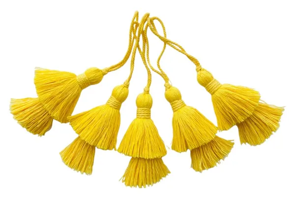 Plain_Long_Handmade_Two-Tier_Cotton_Tassels_(Pack_of_5,_Bright_Yellow)