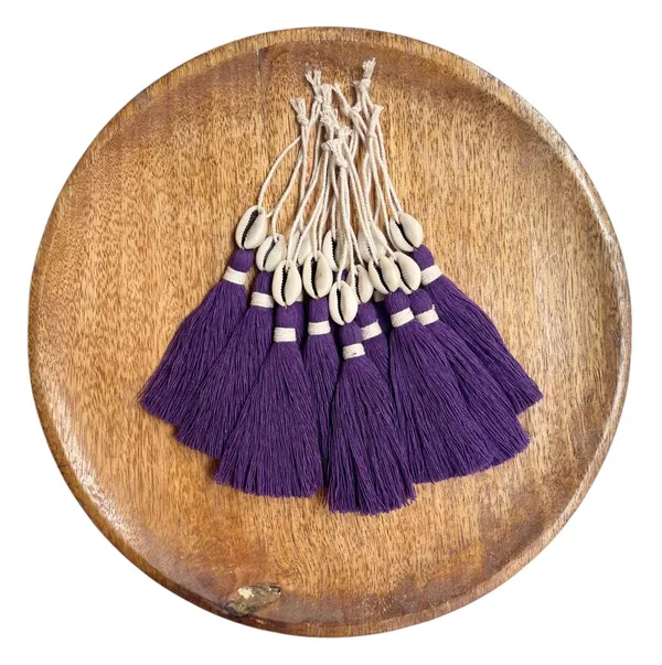 Long_Handmade_Cotton_Tassels_with_Cowrie_Shells_for_DIY_&_Crafts_Project,_Pack_of_10_(Dark_Purple)