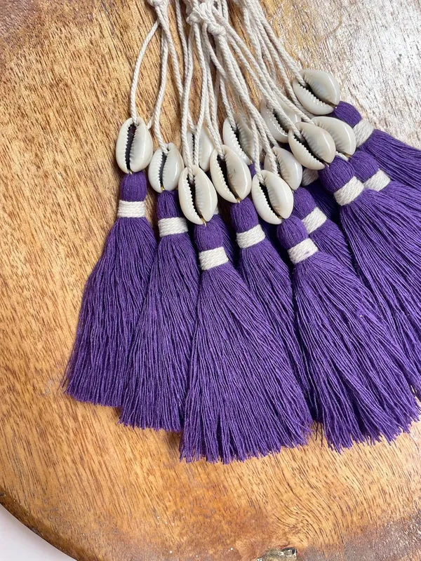 Long_Handmade_Cotton_Tassels_with_Cowrie_Shells_for_DIY_&_Crafts_Project,_Pack_of_10_(Dark_Purple)