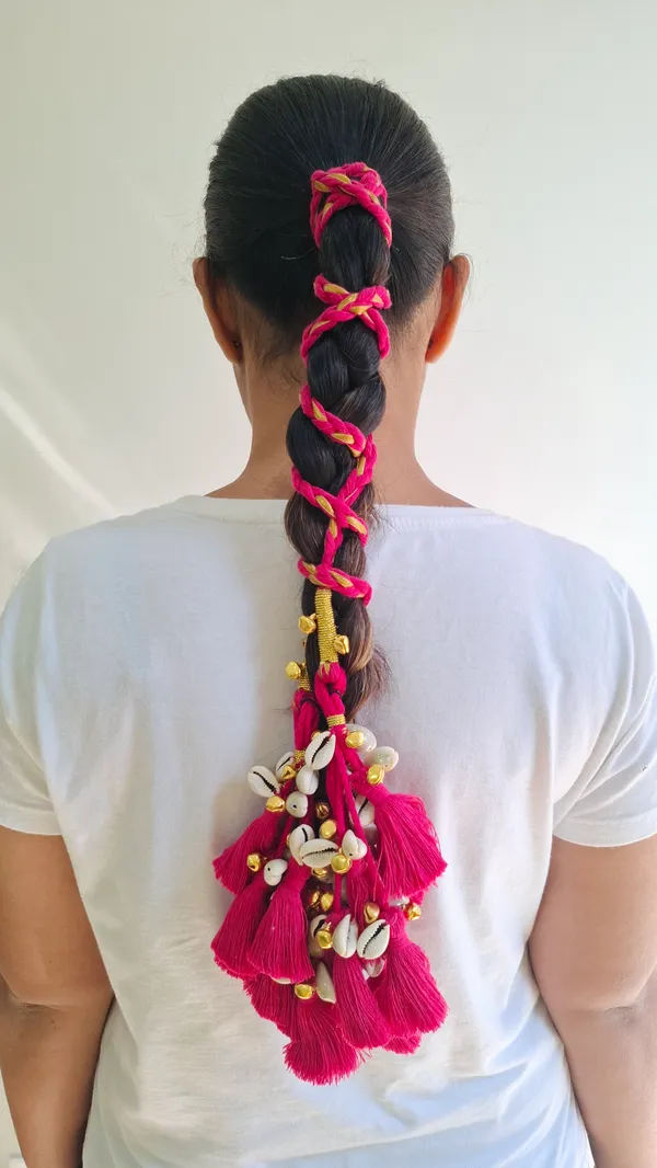 Jiya_-_Handmade_Parandi_(Dark_Pink)