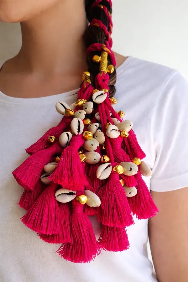 Jiya_-_Handmade_Parandi_(Dark_Pink)