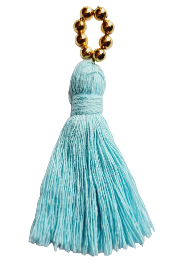 Mini_Cotton_Tassels_with_Golden_Pearls_for_Saree/Blouse/Dupatta/DIY/Decor,_Pack_of_10_(Sky_Blue)