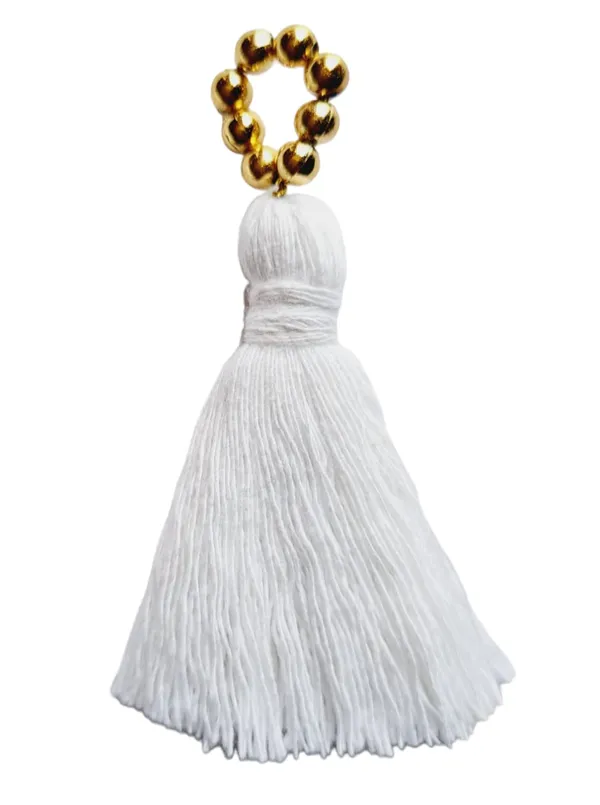 Mini_Cotton_Tassels_with_Golden_Pearls_for_Saree/Blouse/Dupatta/DIY/Decor,_Pack_of_10_(White)
