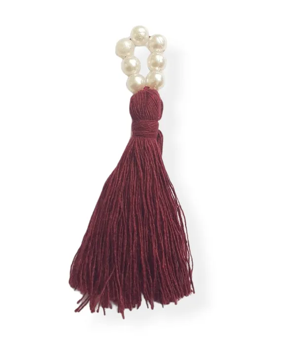 Mini_Cotton_Tassels_with_Pearls_for_Saree/Blouse/Dupatta/DIY/Decor,_Pack_of_10_(Burgundy)