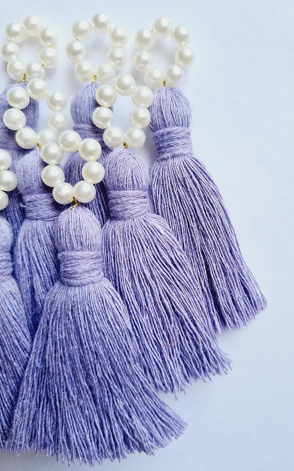 Mini_Cotton_Tassels_with_Pearls_for_Saree/Blouse/Dupatta/DIY/Decor,_Pack_of_10_(Lavender)