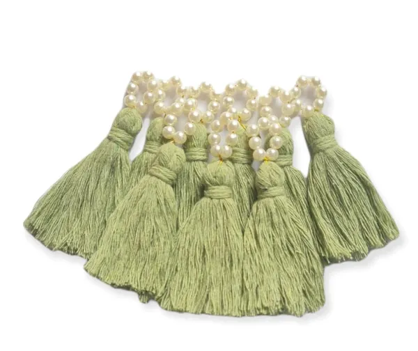 Mini_Cotton_Tassels_with_Pearls_for_Saree/Blouse/Dupatta/DIY/Decor,_Pack_of_10_(Seagreen)