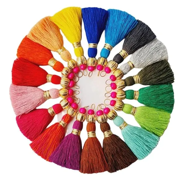 Mini_Handmade_Cotton_Tassels_with_Zari_Bead_,_Pack_of_10__()