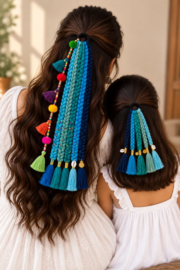 Mom_&_daughter_HairStrings_Combo_(Blue)
