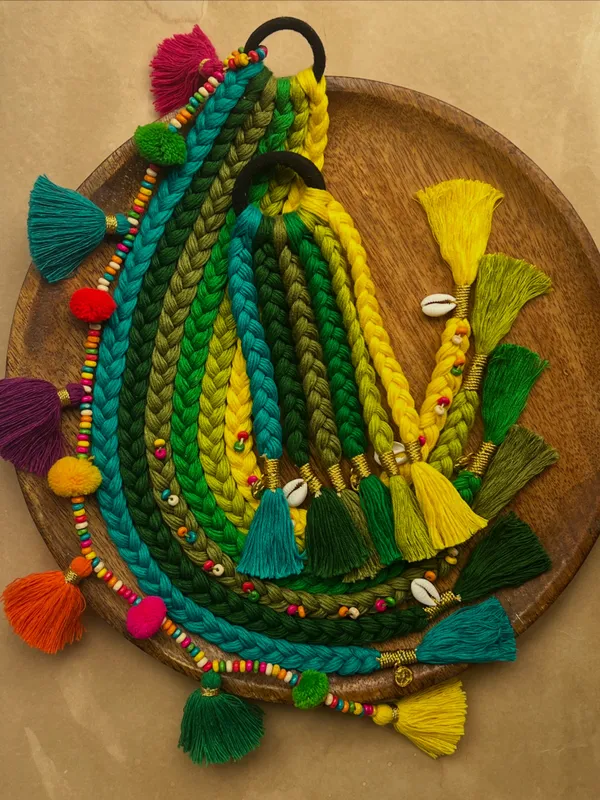 Mom_&_daughter_HairStrings_Combo_(Green)