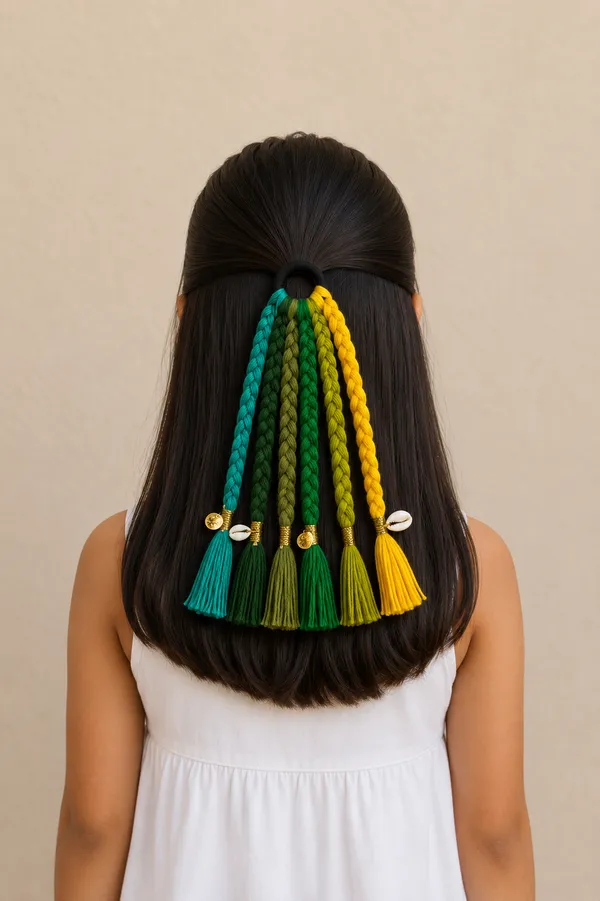Mom_&_daughter_HairStrings_Combo_(Green)