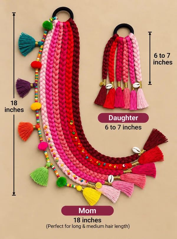 Mom_&_daughter_HairStrings_Combo_(Pink)