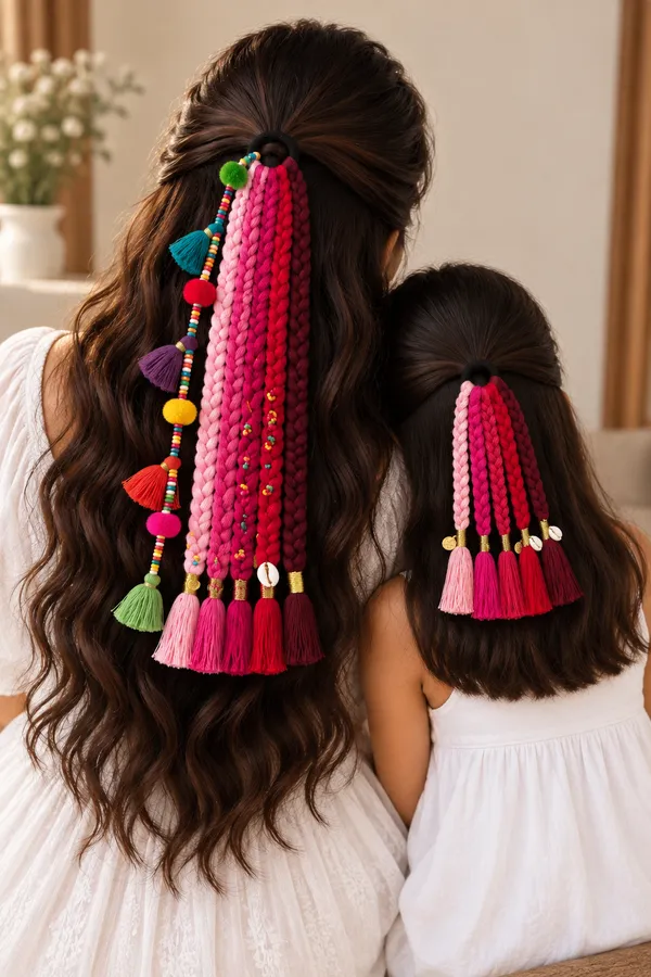 Mom_&_daughter_HairStrings_Combo_(Pink)