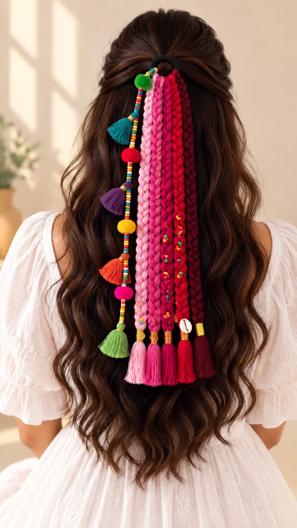 Mom_&_daughter_HairStrings_Combo_(Pink)