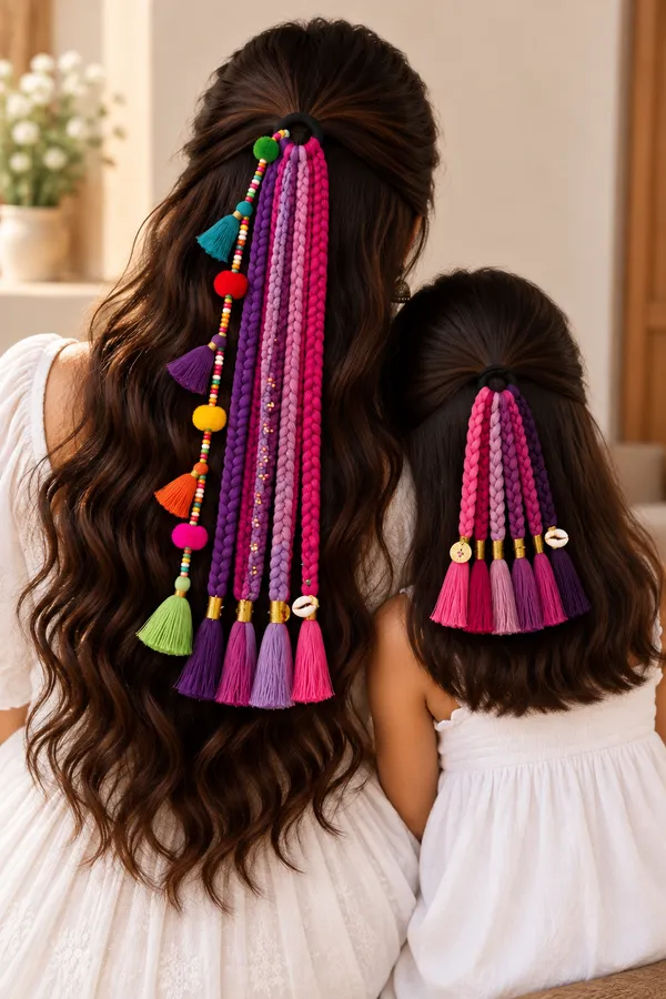 Mom_&_daughter_HairStrings_Combo_(Purple)
