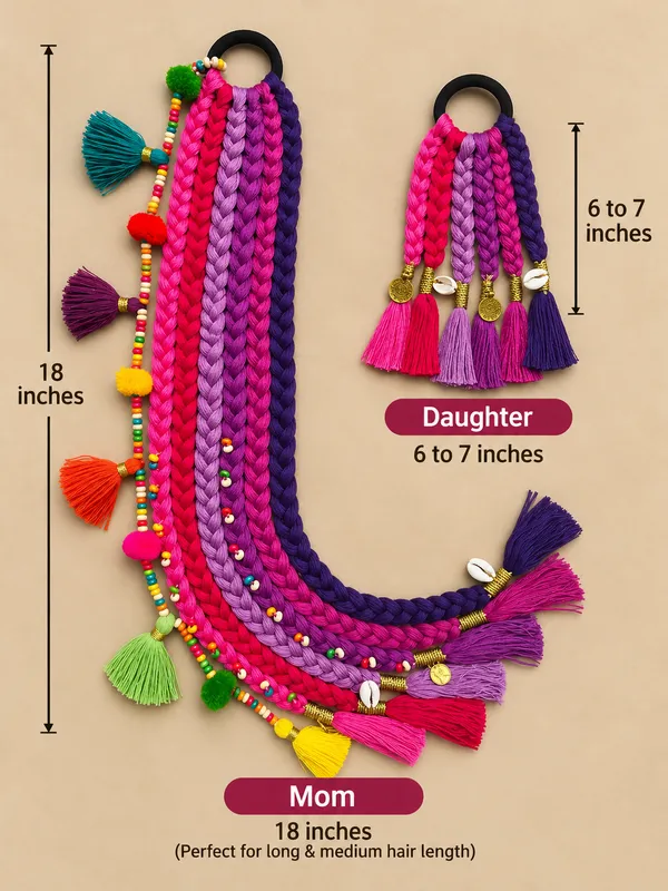 Mom_&_daughter_HairStrings_Combo_(Purple)