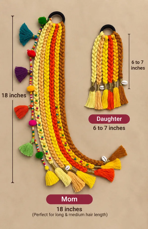 Mom_&_daughter_HairStrings_Combo_(Yellow)
