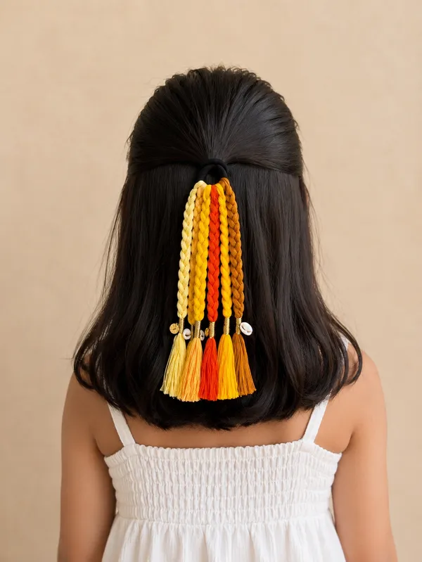 Mom_&_daughter_HairStrings_Combo_(Yellow)