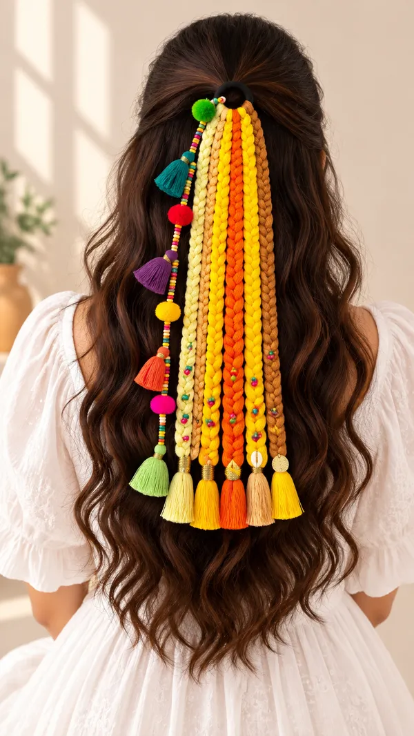 Mom_&_daughter_HairStrings_Combo_(Yellow)