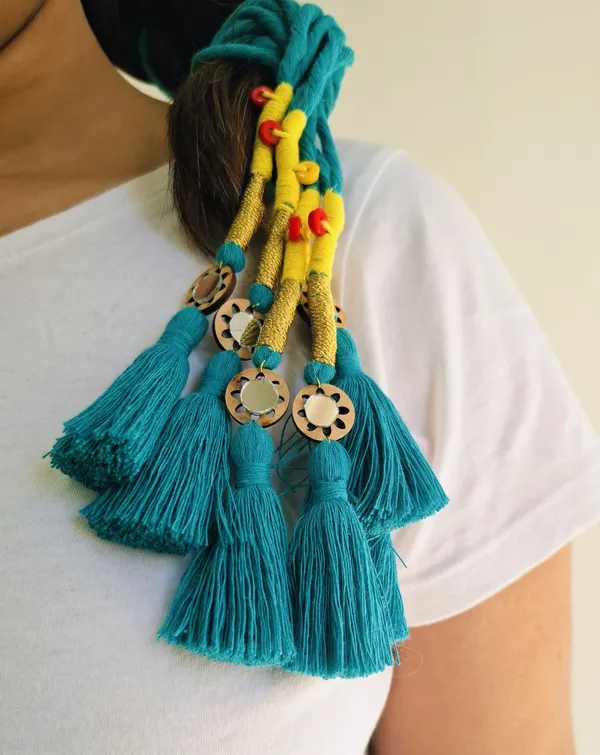 Neelima_-_Boho_Hnadmade_Parandi_(Aqua_Blue_-Pack_of_1)