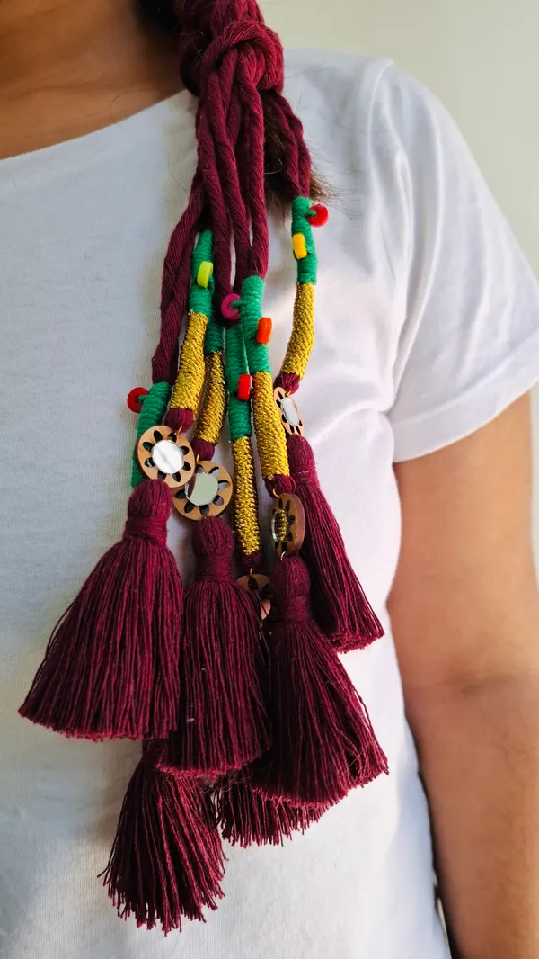 Neelima_-_Boho_Hnadmade_Parandi_(Burgundy_-Pack_of_1)
