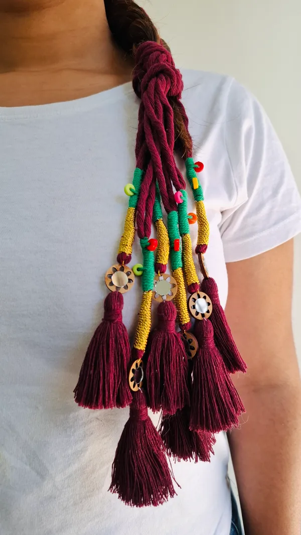 Neelima_-_Boho_Hnadmade_Parandi_(Burgundy_-Pack_of_1)