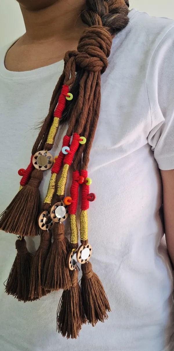 Neelima_-_Boho_Hnadmade_Parandi_(Chocolate_Brown_-Pack_of_1)