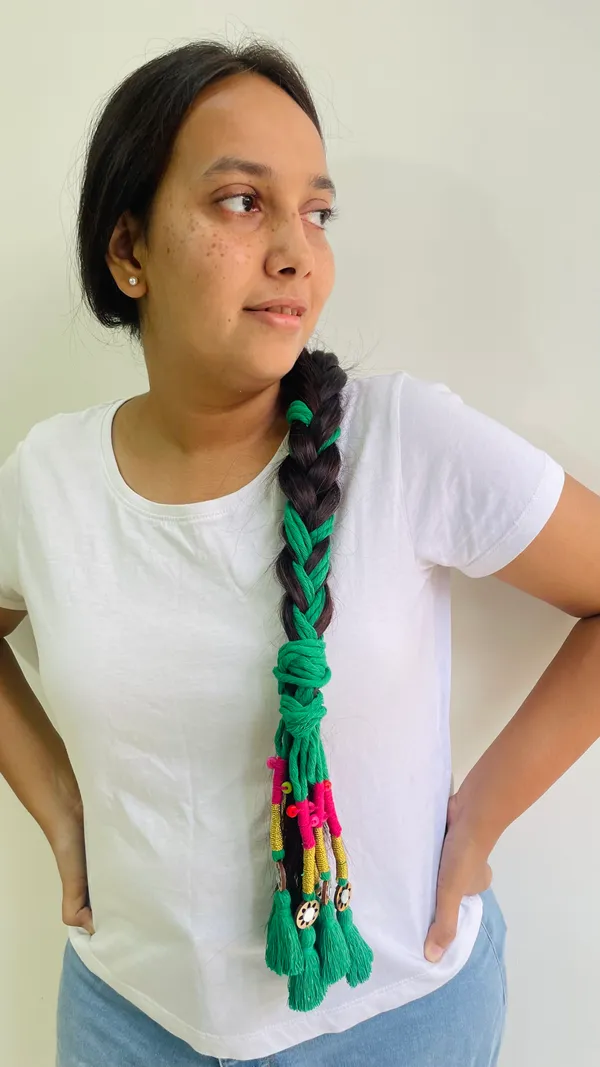 Neelima_-_Boho_Hnadmade_Parandi_(Dark_Green_-Pack_of_1)